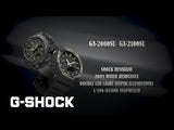 G-SHOCK Analog-Digital 'CasiOak' Camouflage Bezel Mens Watch - GA-2100SU-1ADR