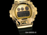 G-SHOCK Digital Black & Gold Mens Watch - GM-6900G-9DR