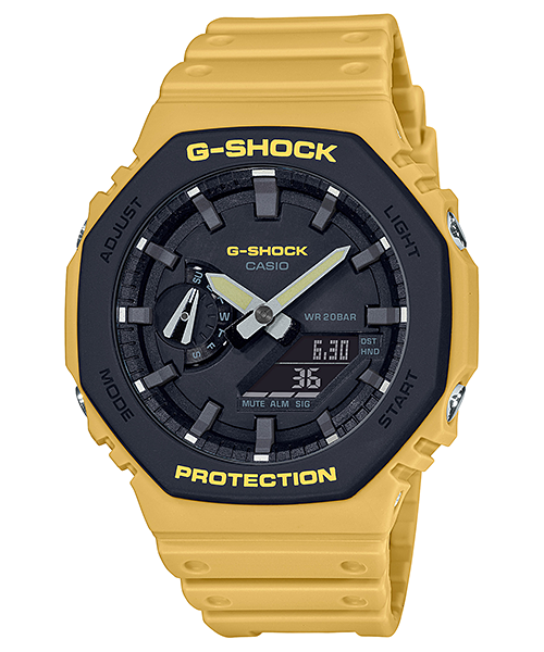 G-Shock UTILITY COLOR Yellow/Black Mens Watch - GA-2110SU-9ADR