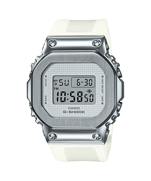 G-Shock Metal Covered Steel Womens Watch - GM-S5600SK-7DR
