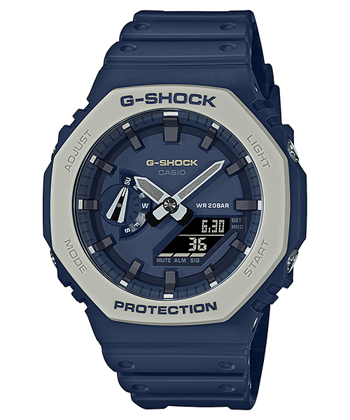 G-Shock Analog-Digital Blue/Grey Mens Watch - GA-2110ET-2ADR