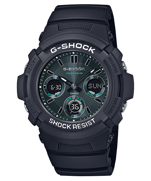 G-Shock MIDNIGHT GREEN Black Mens Watch - AWR-M100SMG-1ADR